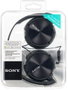 Sony Auriculares MDRZX310APB Cascos Cerrados Supraurales con Micrófono, Plegables, Jack 3.5mm, Negro, 1.2m